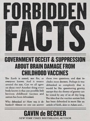 cover image of Forbidden Facts